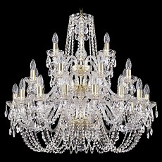Подвесная люстра bohemia ivele crystal 1402 1402-16-8-4-300-3d-g